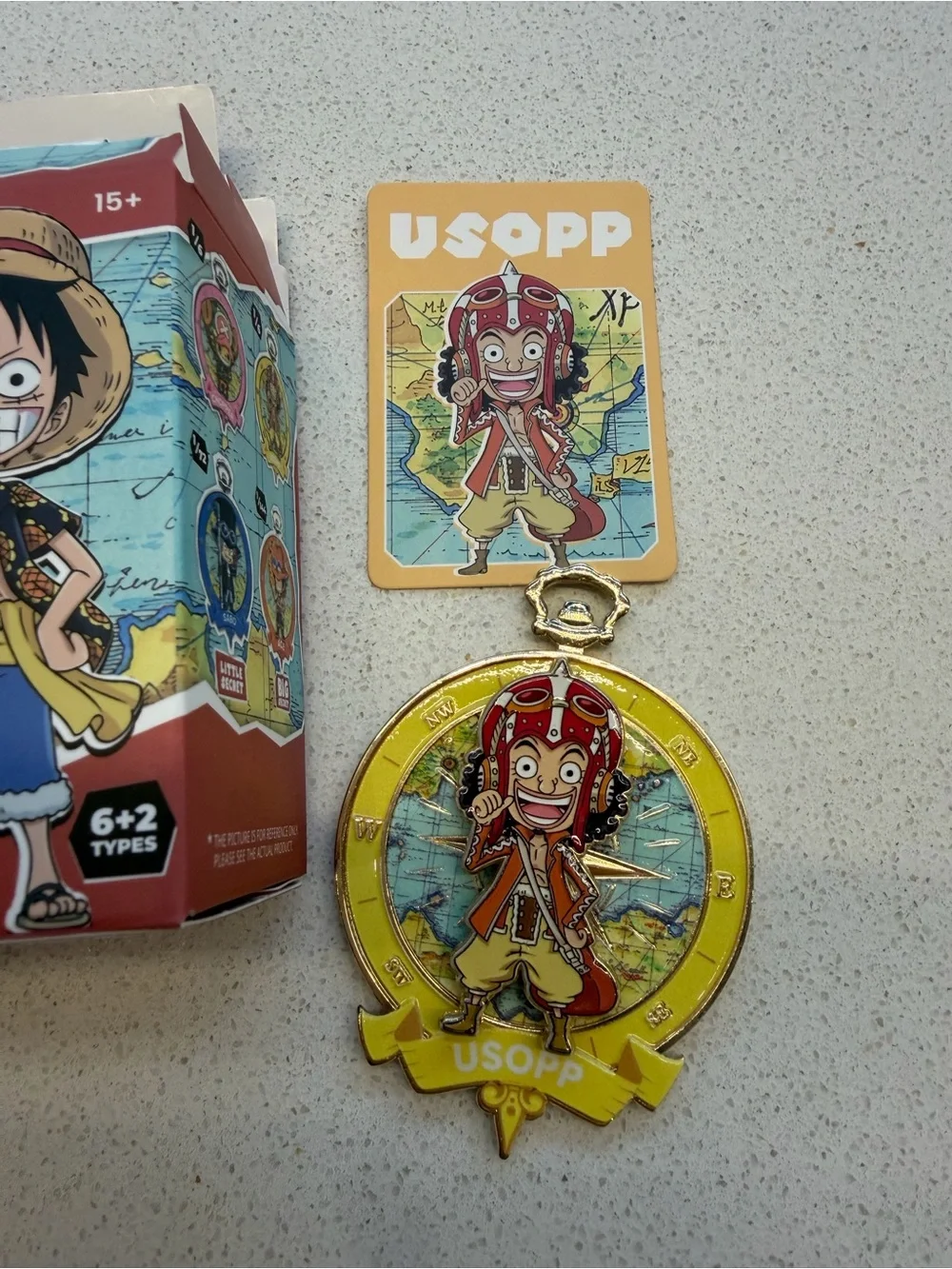 MINISO x One Piece Usopp Fridge Magnet Surprise Blind Box